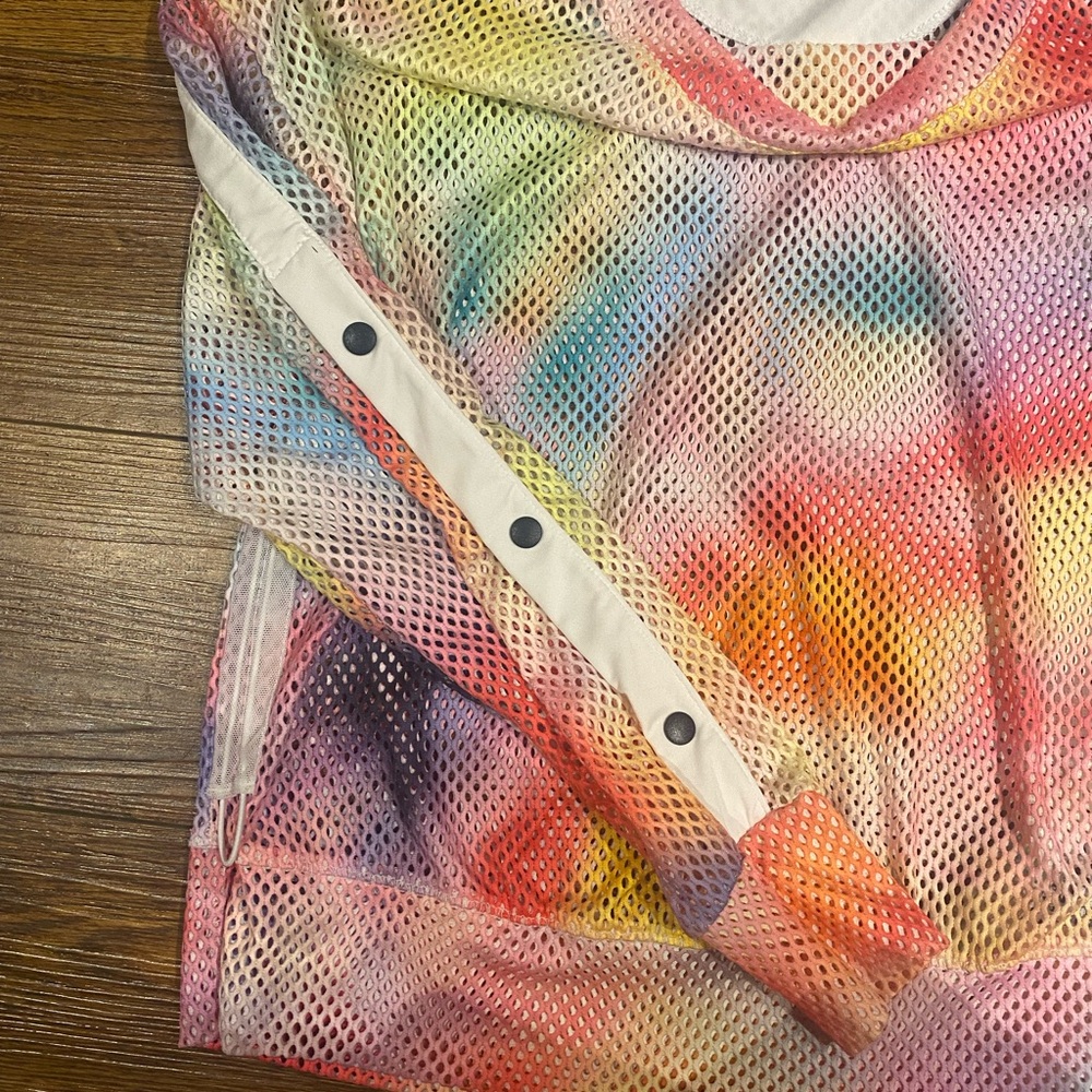 Lucky in Love Multicolor Mesh Top